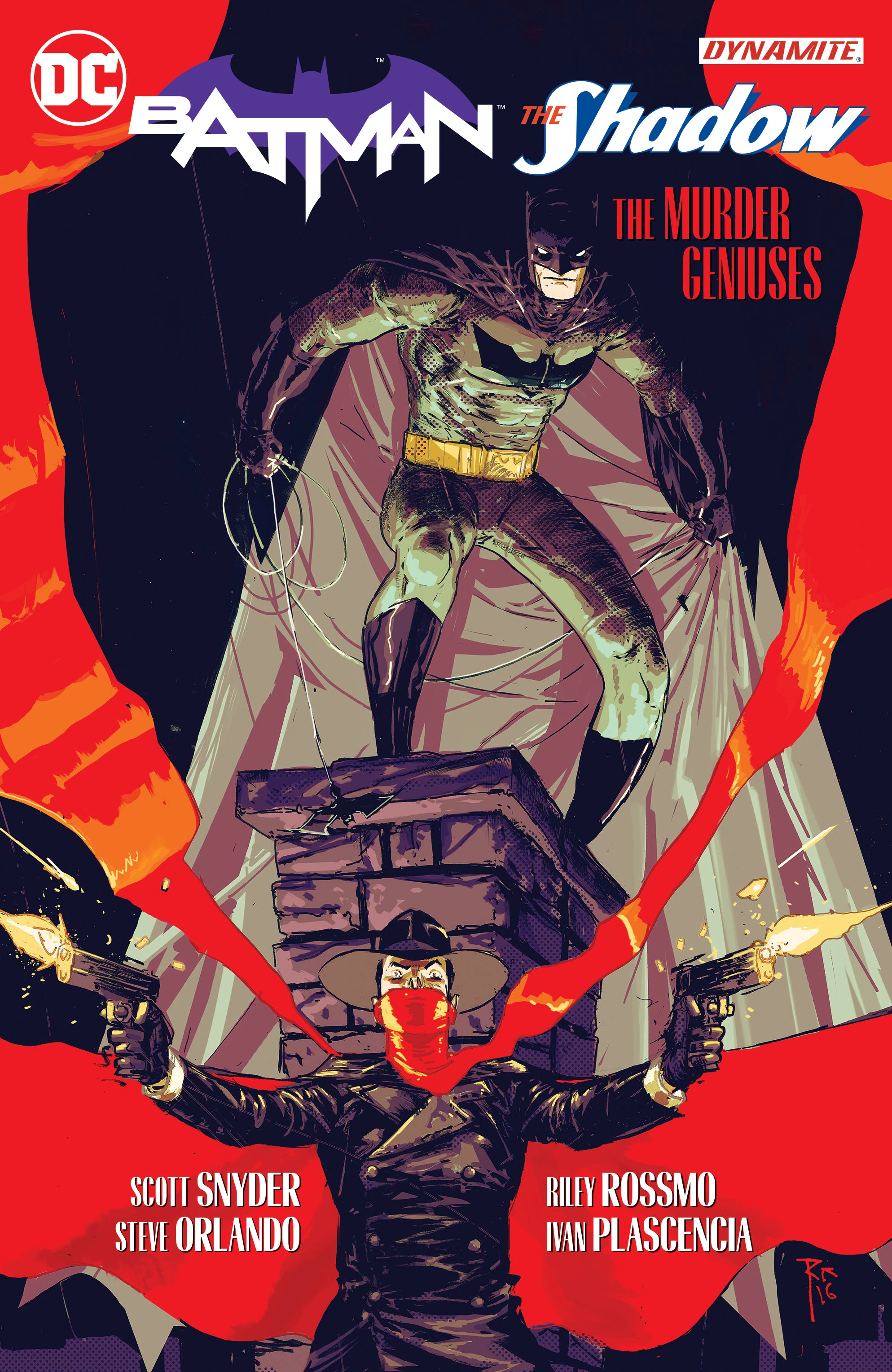 Batman/Shadow: The Murder Geniuses (DC, 2017) cover